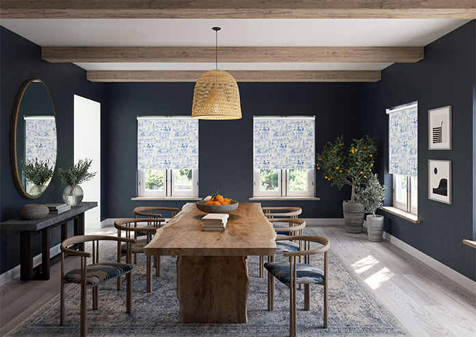 Voyage, Atlantic Blue - Twist&Fit Roller Blind - Image 8